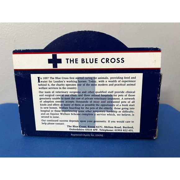 Vintage DieCast Model Van Rare Promo Dennis Van Truck Blue Cross Fund - Picture 7 of 9